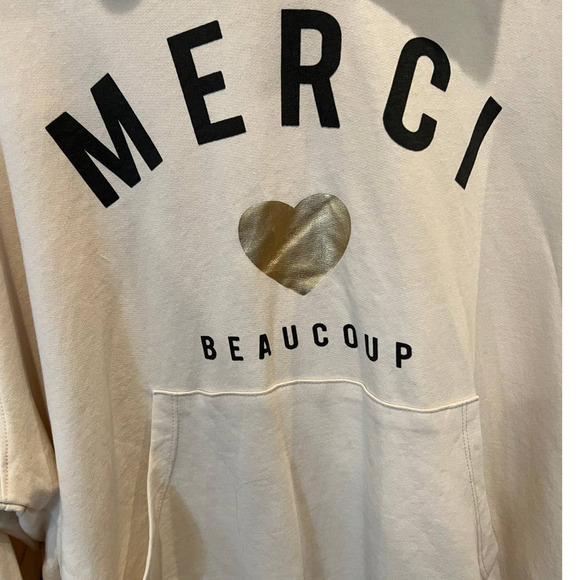 Sundry Merci Vintage Hoodie Sweatshirt (2) - Picture 3 of 7